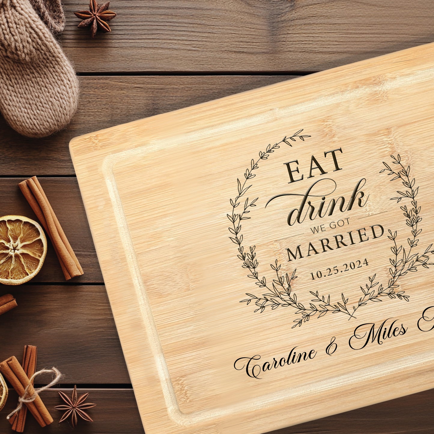 Eat, Drink, we got MARRIED!