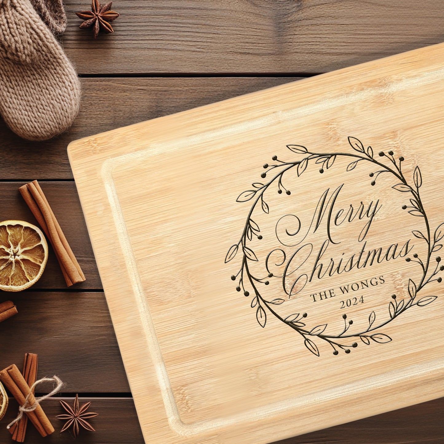 Merry Christmas Wreath