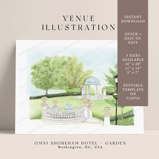 Omni Shoreham Hotel - Garden