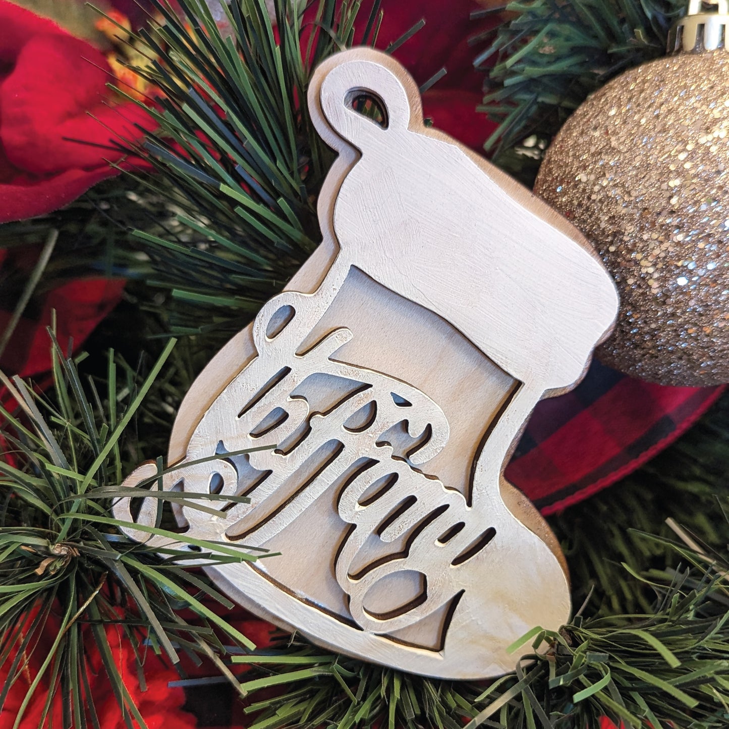 Ornament - Double Layered Stocking