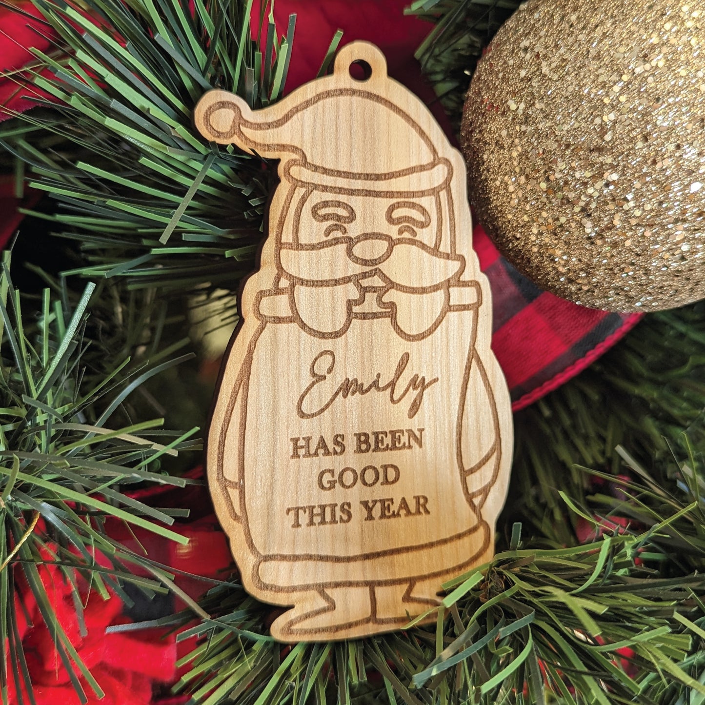 Ornament - Santa's Good List