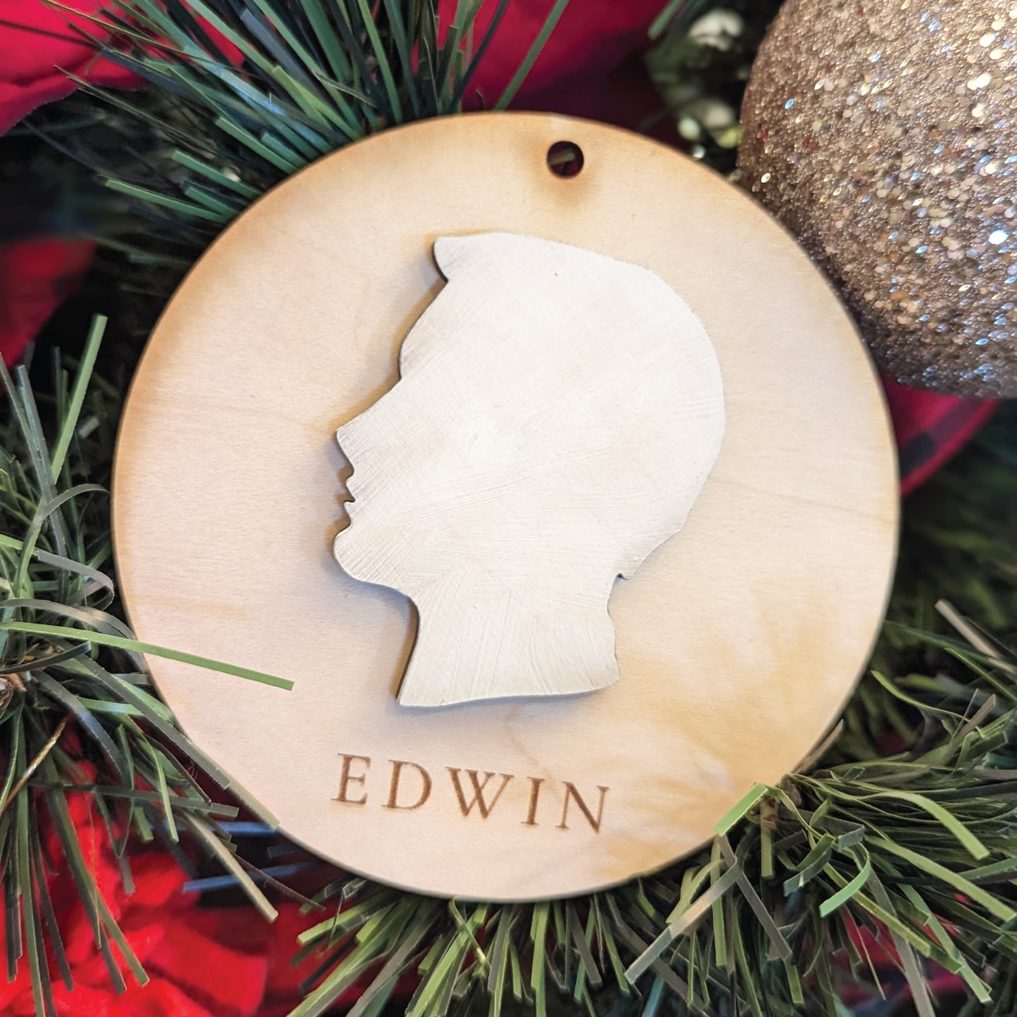 Ornament - Double Layered Heirloom Portrait