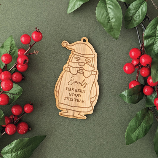 Ornament - Santa's Good List