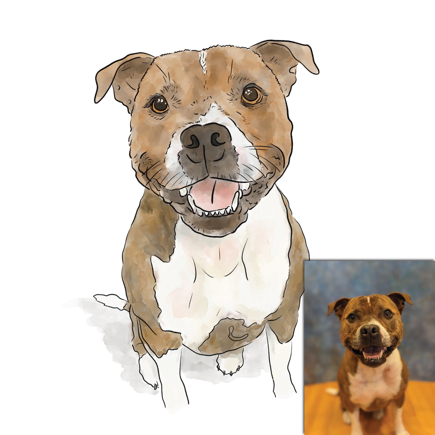 Digital File - Custom Pet Illustration