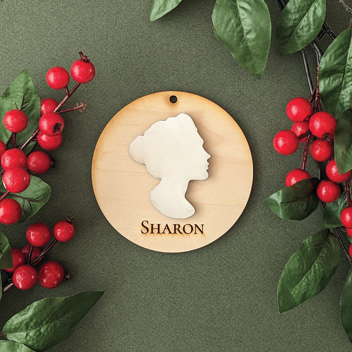 Ornament - Double Layered Heirloom Portrait