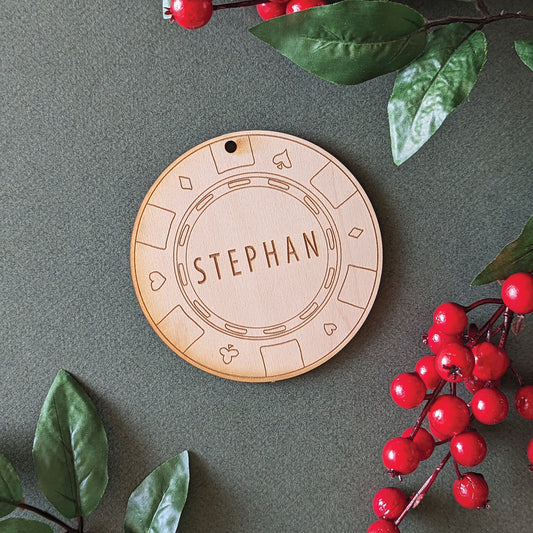 Ornament - Poker Chip