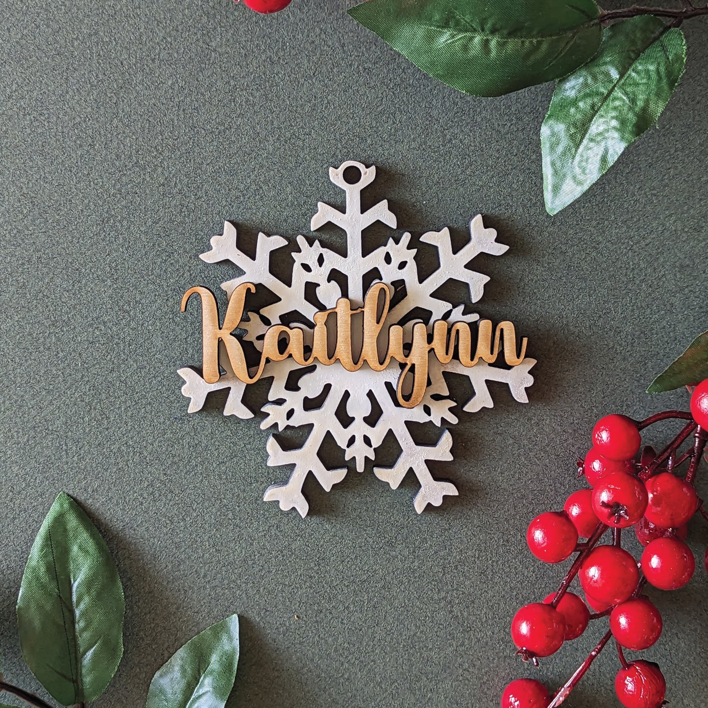 Ornament - Double Layered Snowflake 3