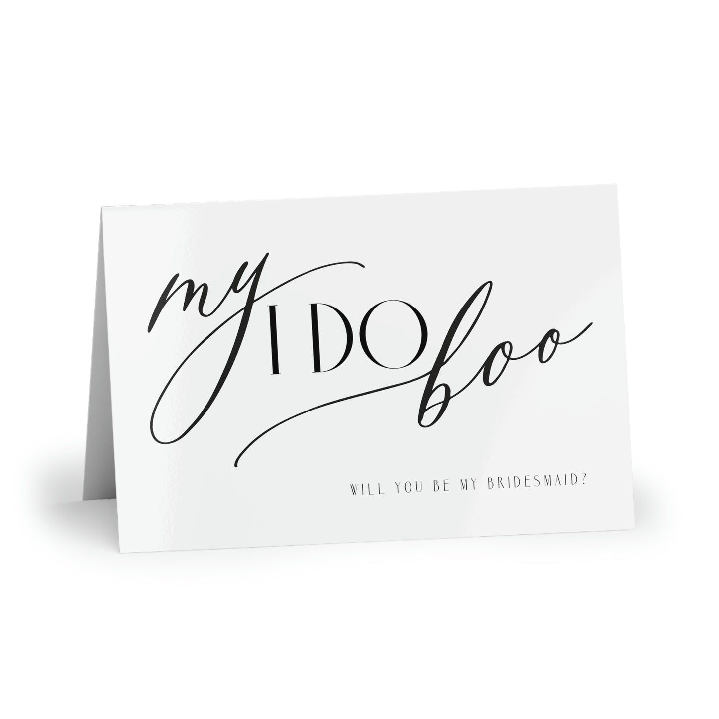 My I Do Boo - Bridesmaid Proposal Card (1-pcs)