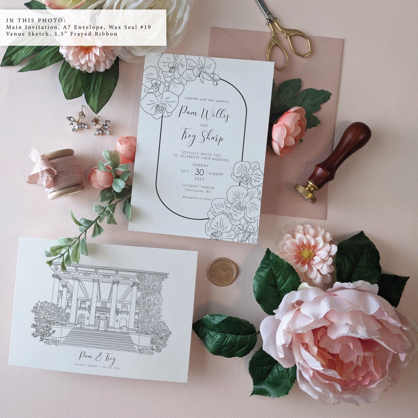 Orchids Frame