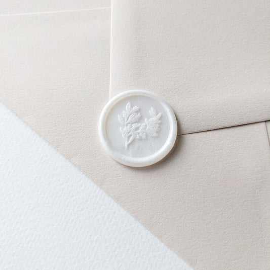 Wax Seal - Delicate Full Leaves