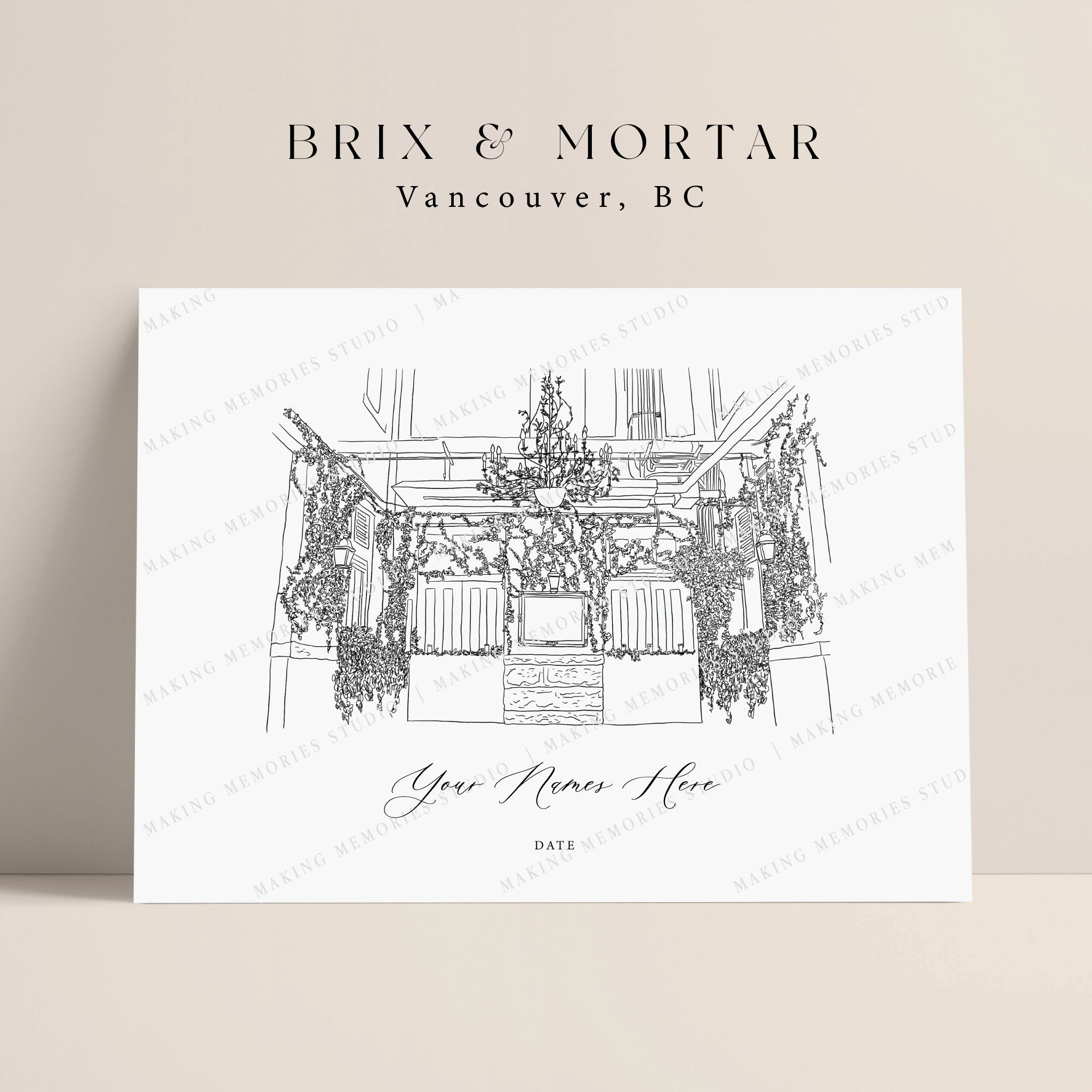 Brix & Mortar – Making Memories Studio