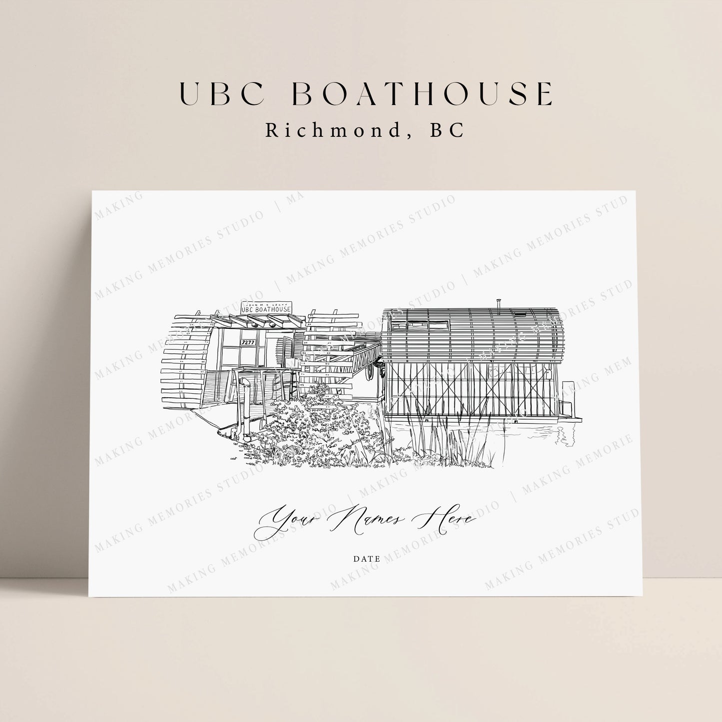 John M. S. Lecky UBC Boathouse